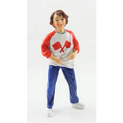 Immagine di Melody Jane Casa delle Bambole Persone Moderno Maschietto in Jeans 1:12 Scala Statuina Resina
