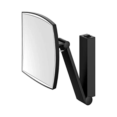 Immagine di Keuco iLook_Move Specchio Vanity Mirror, Illuminato, Interruttore a bilanciere, 1 Colore di Luce, con 212mm, nero