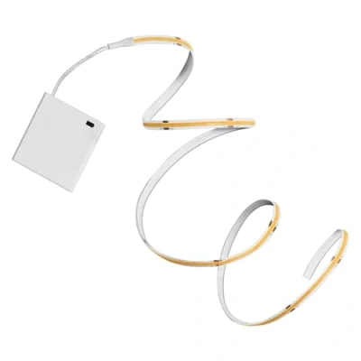 Immagine di LEDVANCE FLEX Striscia luminosa a LED con batteria, tecnologia COB per una distribuzione omogenea della luce, 3,3 W, 150 lm, lunghezza 2 m, flessibile e pieghevole, applicazioni in interni