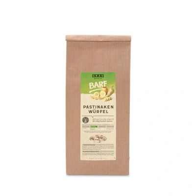 Immagine di GRAU l&#039;originale verdure essiccate per BARF cani cubetti di pastinaca, 1 confezione (1 x 500 g), alimento complementare