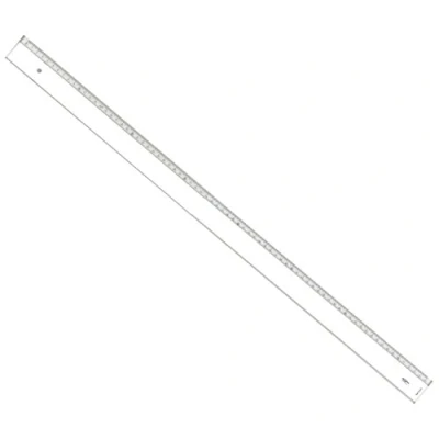 Immagine di Bump Goniometro Righello con angoli smussati, 75 cm, colore: trasparente