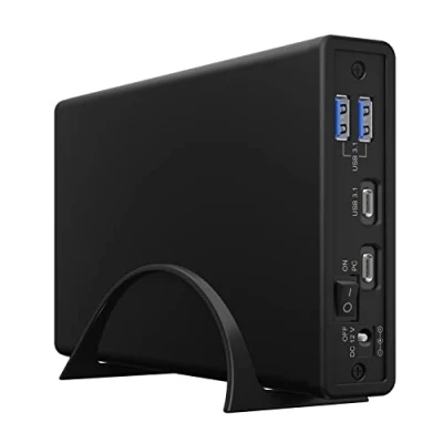 Immagine di ICY BOX 60087 Custodia per Hard Disk da 3.5, Contenitore 2.5 3.5 pollici, pollici USB C®, 3.2 Gen 2 (USB 3.1)