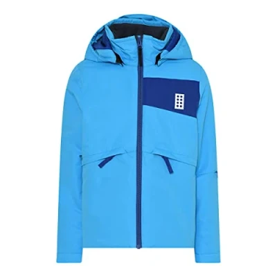 Immagine di LEGO Wear Jungen Skijacke Winterjacke 5.000 Wassersäule atmungsaktiv LWJested 717 Giacca Impermeabile, 527, 116 Unisex Adulto
