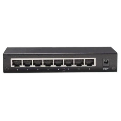 Immagine di Intellinet 523318 Switch di rete 8 Porte 100 MBit/s