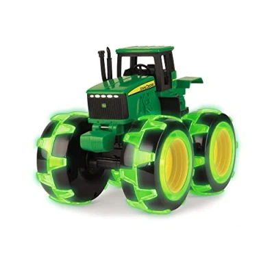Immagine di Tomy Lightning Wheels Gator Monster Treads John Deere Ruote Illuminate, Singolo, Multicolore, Standard, 46434