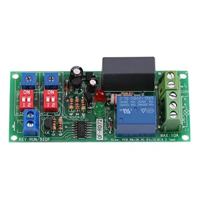 Immagine di Modulo Relè Temporizzatore Di Ritardo 0,5s a 1000Minuti Interruttore On/Off AC100V 250V