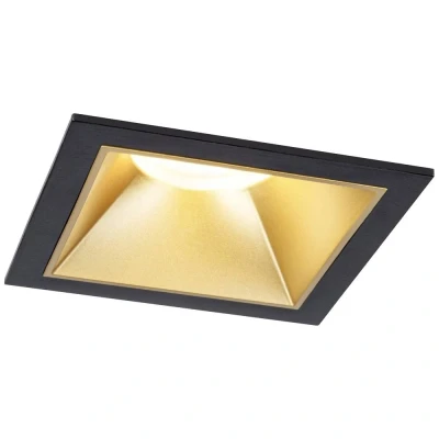 Immagine di Paulmann 93129 Cole Lampada LED da incasso Kit 3 (monocolore) 6 W Nero, Oro (opaco)