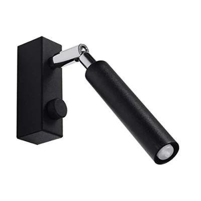 Immagine di SOLLUX lighting EYETECH 1 Lampada da Parete Acciaio Design Cilindrico Minimalista Moderno per Camera Letto Soggiorno Industriale Lofty G9 A++ E 3/1