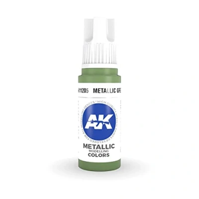 Immagine di AK Interactive 3rd Gen Acrylic Metallic Green 17ml