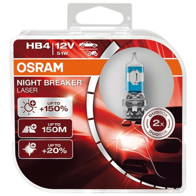 Immagine di OSRAM 9006NL HCB Lampadina alogena Night Breaker® Laser Next Generation HB4 51 W 12 V