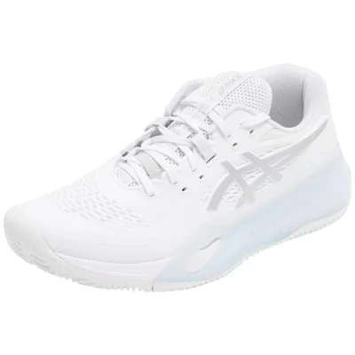 Immagine di Asics Gelresolution X CLAY da tennis per terra battuta, Donna, Taglia: 41.5, White/pure silver Sintetico / tessuto