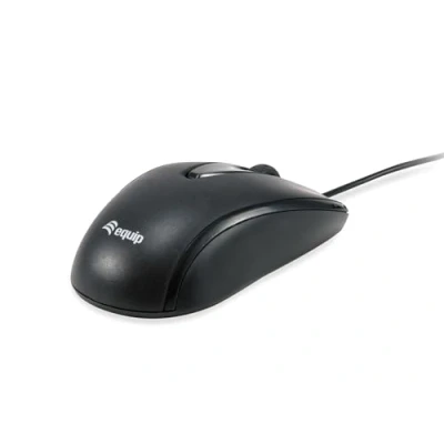 Immagine di Equip 245116 Mouse compatto USB C 1,5 m, colore: Nero