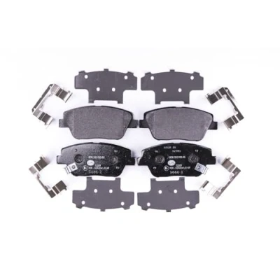 Immagine di HELLA 8DB 355 020 551 Kit pastiglie freno con segnalatore acustico usura accessori KIA: Optima / K5