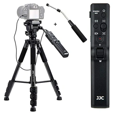 Immagine di JJC Treppiede compatto per telecomando VCT VPR1 Sony Alpha A9 A7R IV A7 III A7S II A6000 A6600 A6500 A6400 A6300 A6100 ZV 1 RX100 VII VI RX10 HDR CX405 40 55 CXX 675 CX900