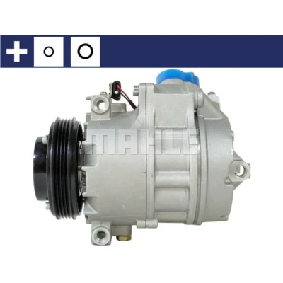 Immagine di MAHLE ORIGINAL ACP 268 000S Compressore Aria Condizionata CSE717C 12 PAG 46 R 134a senza innesto elettromagnetico BMW: X5