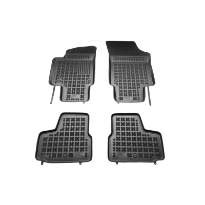 Immagine di REZAW PLAST 200115 Set tappetino Gomma anteriore e posteriore 4 nero VOLKSWAGEN: up! Hatchback, SKODA: Citigo, SEAT: Mii