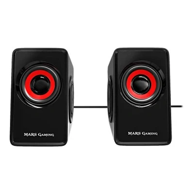 Immagine di Mars Gaming MS1, Altoparlanti da Gioco 10W, sSubwoofer, 3.5mm Jack e USB, 6 Driver Audio