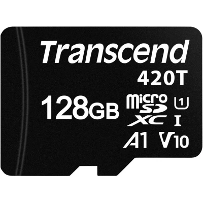 Immagine di Transcend TS128GUSD420T Scheda microSD Industrial 128 GB Class 10 UHS I
