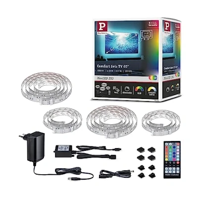 Immagine di Paulmann 78876 KIT base striscia LED con spina 230 V 4.3 m RGBW 1