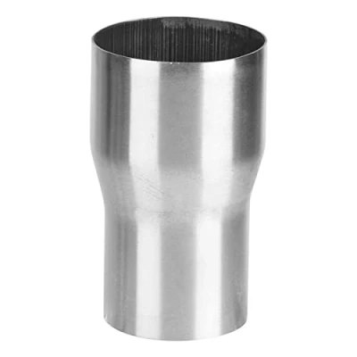 Immagine di adattatore per tubo di scarico, riduttore connettore scarico universale in acciaio inossidabile Parte modificata(63 76MM)