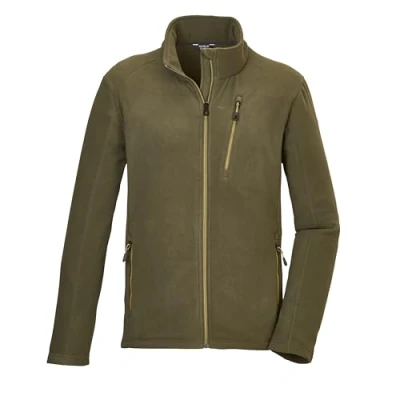 Immagine di killtec Uomo Giacca in pile con collo alto KOW 84 MN FLC JCKT, dark moss, 4XL, 41826 000