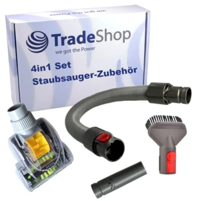 Immagine di Trade Shop Set di accessori per aspirapolvere 4 in 1 Dyson DC01 DC02 DC03 DC04 DC05 DC07 DC08 DC11 DC14 DC15 DC16 DC17 DC18 DC19 DC20 DC21 DC22 DC23 DC24 DC25 UVM.