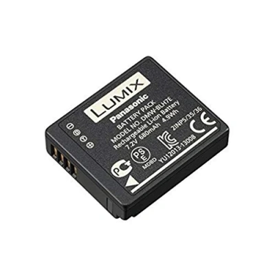 Immagine di Panasonic DMW BLH7E batteria ricaricabile fotocamera sostituisce la originale (camera) BLH7E, BLH7 7.2 V 680 mAh