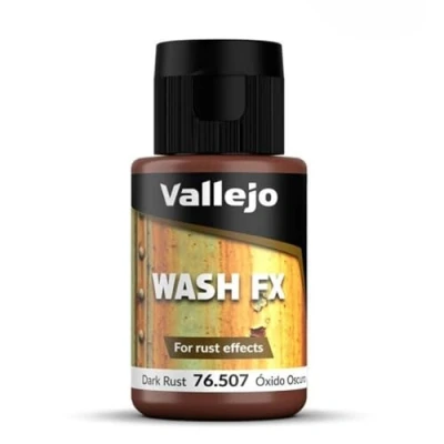 Immagine di Acrylicos Vallejo Model Wash Colore acrilico, 35 ml, Arancione (Dark Rust Wash)