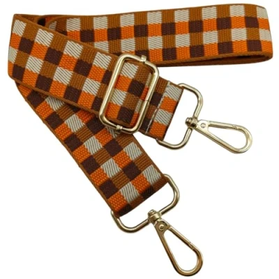 Immagine di Tracolla Regolabile Colorata per Borse Donna Curry Marrone, 80 130cm Cinghia della Borsa con Gold Moschettone, Durevole Crossbody Borsa, Chitarra, Moderne Accessori, 3.8cm, 1505