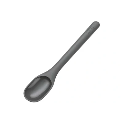 Immagine di Kaiser Inspiration Cucchiaio da cucina in silicone, 100% nucleo metallo, lavabile lavastoviglie, resistente al calore fino a 200, colore: grigio