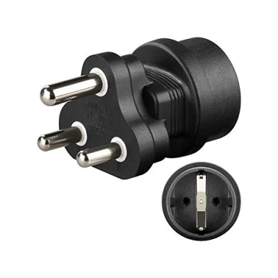 Immagine di Goobay 95412 Adattatore di Rete, Tipo M, BS 546, 15 A