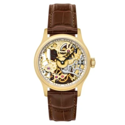 Immagine di Thomas Earnshaw ES 8049 02 Orologio da Polso Analogico Uomo, Cinturino in Pelle, Colore Marrone