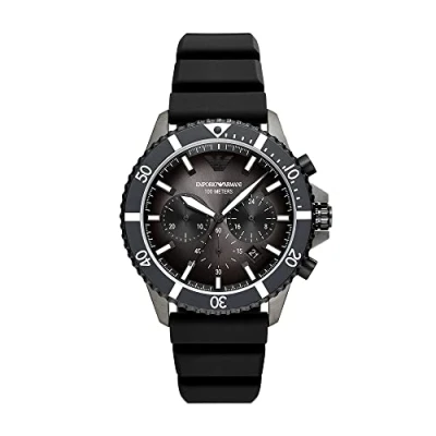 Immagine di Emporio Armani Orologio, Uomo, Taglia: One Size, Gunmetal