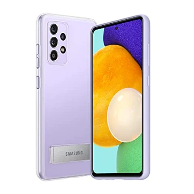 Immagine di Samsung Clear Standing Cover Custodia Trasparente con cavalletto posizionabile per Galaxy A52 A52s 5G