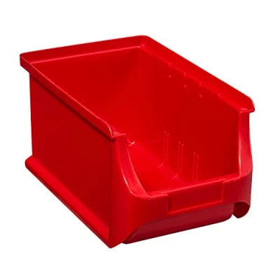 Immagine di Allit 456209 Cassetta impilabile da magazzino (L x A P) 150 125 235 mm Rosso 1 pz.