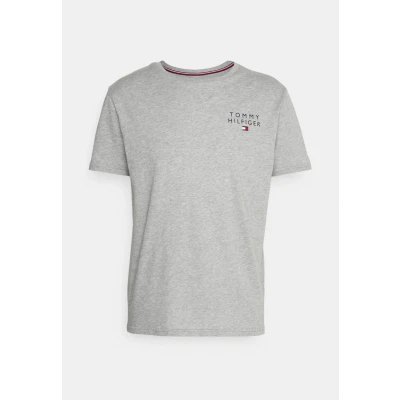 Immagine di Tommy Hilfiger Originalcn SS LOGO Maglia del pigiama, Uomo, Taglia: Small, Light grey heather