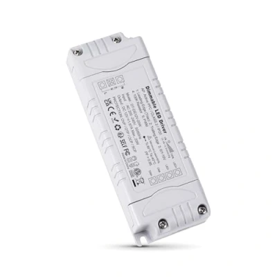 Immagine di REYLAX Trasformatore LED 12V 20W Dimmerabile, Triac &amp; 0 10V&amp;1 10V PWM Resistenza da 100k, Alimentatore 1.66A di Tensione Costante, Driver AC 220V to DC Trasformatori Bassa