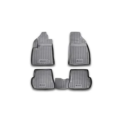 Immagine di Element tappetini in Gomma 3D Premium su Misura Adatti per Ford Fusion, MK 1 (I), 2002 2008, Hatchback 5 Porte, 4 Pezzi.