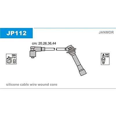 Immagine di JANMOR JP112 Kit Cavi Accensione MAZDA: MX 5 2, I