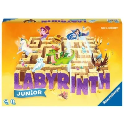 Immagine di Ravensburger Junior Labyrinth D/F/I/EN/ES Labirinto 20847 Gioco di società, Bambini dai 4 Anni in su, Multicolore,