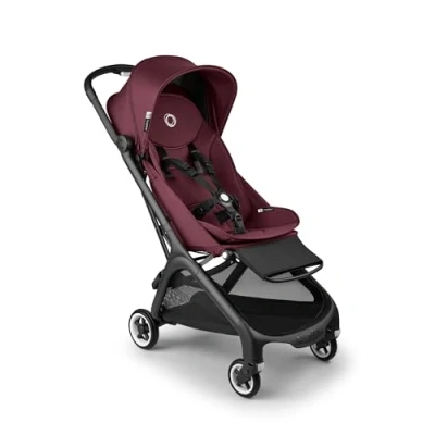 Immagine di Bugaboo Butterfly Passeggino da Viaggio Ultracompatto, Piccolo e Leggero, Si Chiude in 1 Secondo, Città Ergonomico Spazioso, Neonato a Bambino, Guida Comoda, Dark Cherry