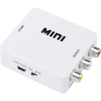 Immagine di AV Convertitore [HDMI RCA Composito] 1920 x 1080 Pixel SpeaKa Professional SP HDMI2AV