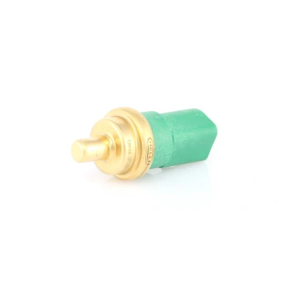 Immagine di HELLA 6PT 009 107 141 Sensore Temperatura Refrigerante verde, nero verde con guarnizione anello sicurezza VOLKSWAGEN: Golf 4, Passat B5 GP Variant