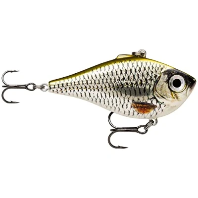 Immagine di Rapala Esca da Pesca Artificiale Spinning Rippin’ Rap di Simulazione per Acqua Dolce Snella e Senza Labbro Profondità Nuoto Variabile 5cm/9g Prodotta in Estonia Live Roach