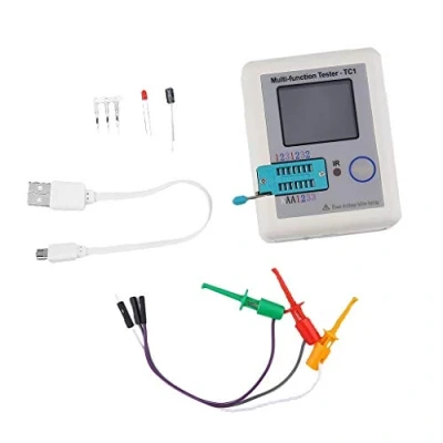 Immagine di ARCELI LCR TC1 ESR Tester Transistor Induttanza Resistenza capacità Meter