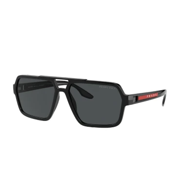 Immagine di Lunettes de soleil Prada linea rossa Ps 01xs col. 1ab02g Hommes Carré Noir