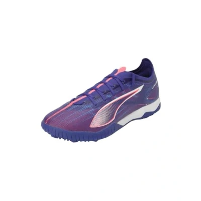 Immagine di Puma Ultra 5 Match TT Scarpe da calcetto con tacchetti, Uomo, Taglia: 40, Lapis lazuli/white/sunset glow Tessuto / sintetico