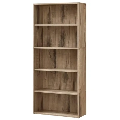 Immagine di VASAGLE Scaffale a 5 Ripiani, Libreria, Scaffalatura Portaoggetti, Organizzatore con Scomparti, Ripiani Aperti e Regolabili, per Soggiorno, Ufficio, Camera da Letto, Marrone Cammello LBC165T50