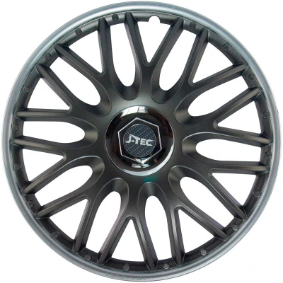 Immagine di J TEC Orden SR J14584 Copricerchi 14Inch grigio/argento, cromo