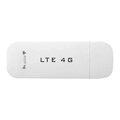 Immagine di adattatore 4G LTE USB, modem WiFi, di rete ad alta velocità, hotspot WiFi condivisione fino a 8 utenti, ampia memoria, plug and play, per navigazione web, chat(con WiFi)